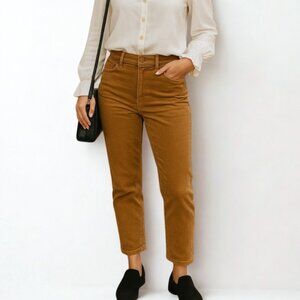 Levi’s Camel Corduroy Pants Mid Rise Tapered Leg Fall Neutral Staple Size 30